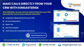 Make calls directly from your CRM with Kingasteris