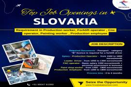 Job Vacancies in Slovakia: Forklift, CNC, and More