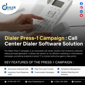 Boost Your Business with Dialer Press-1 Campaign!